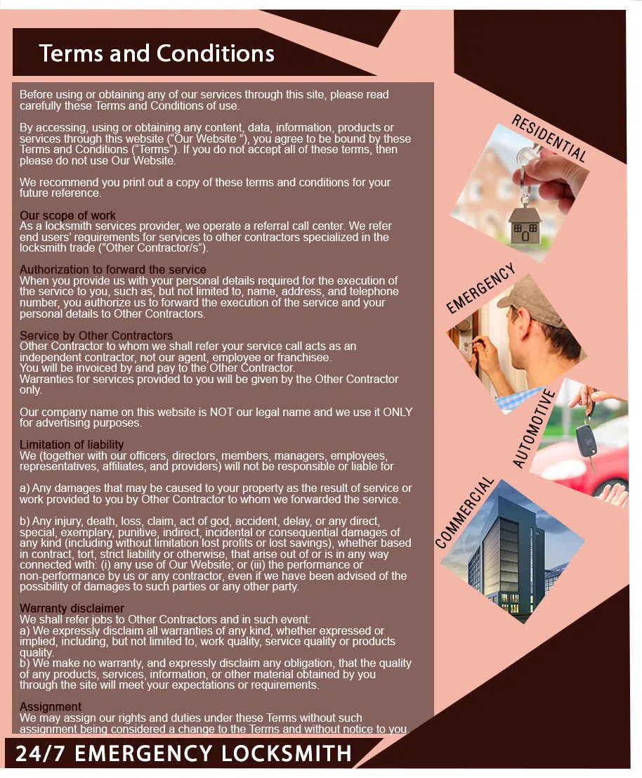 Royal Locksmith Store Paterson, NJ 973-891-3183